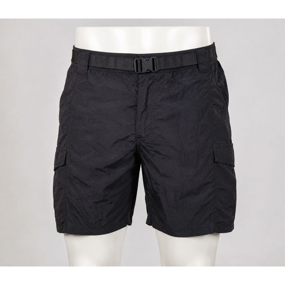 RedHead Mens Cargo Hiking Shorts Size 40 Black Nylon Belted Fishing Outdoor